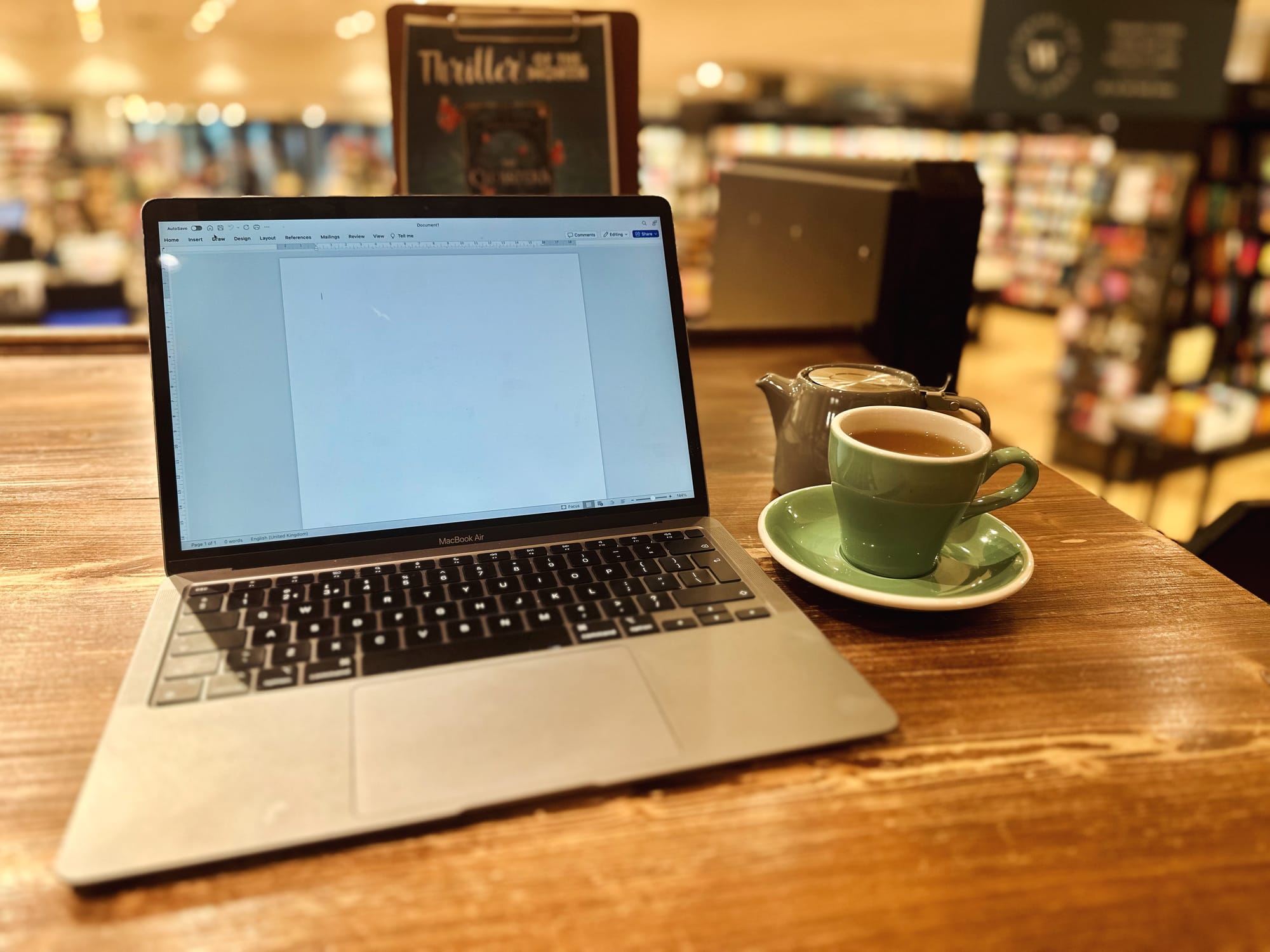 Writing in Coffee Shops